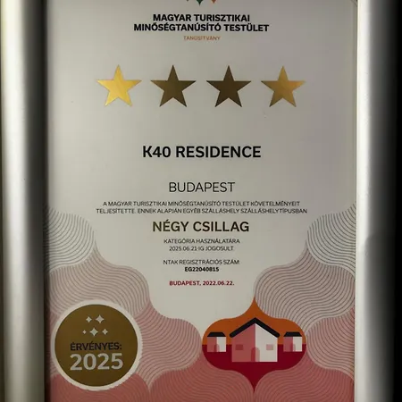 Apartament K40 Residence, With Pool On The Top! Budapesta